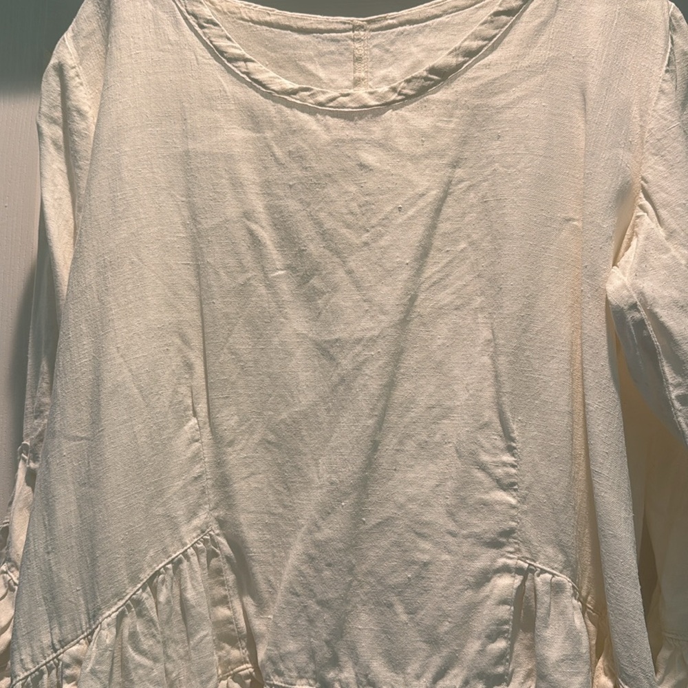 Lola Top by Heat’s Desire in Ivory Size XL - Picture 5 of 9